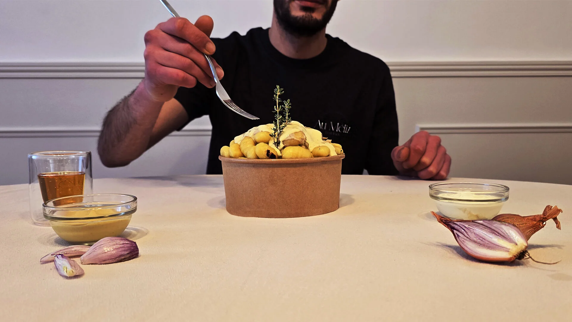 Plat signature du food-truck Au Méliz